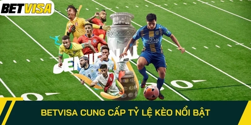 Betvisa cung cấp tỷ lệ kèo nổi bật