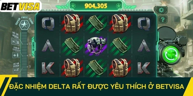 Đặc Nhiệm Delta rất được yêu thích ở BETVISA
